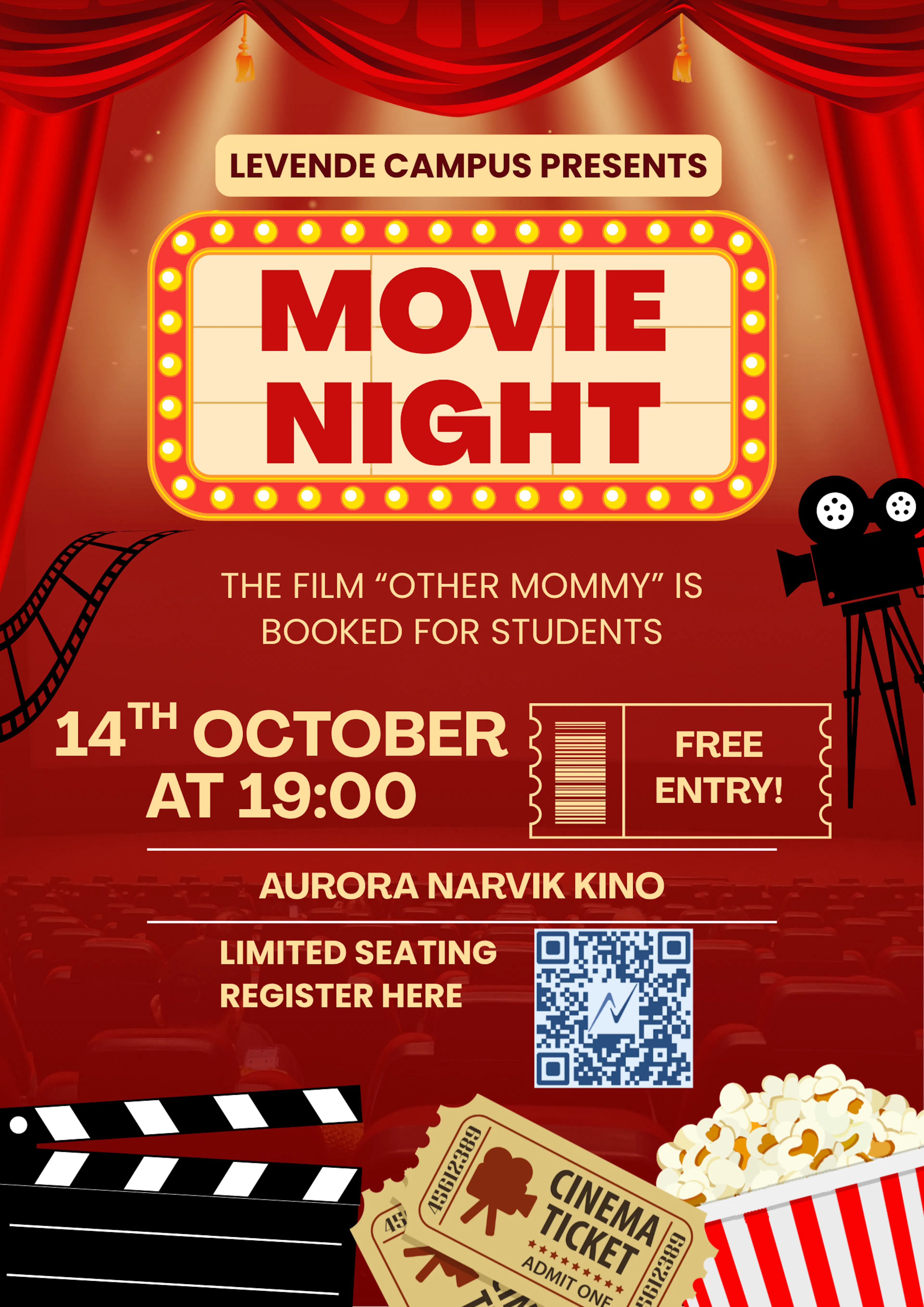 Copy of Movie Night Poster uke 42 del 2