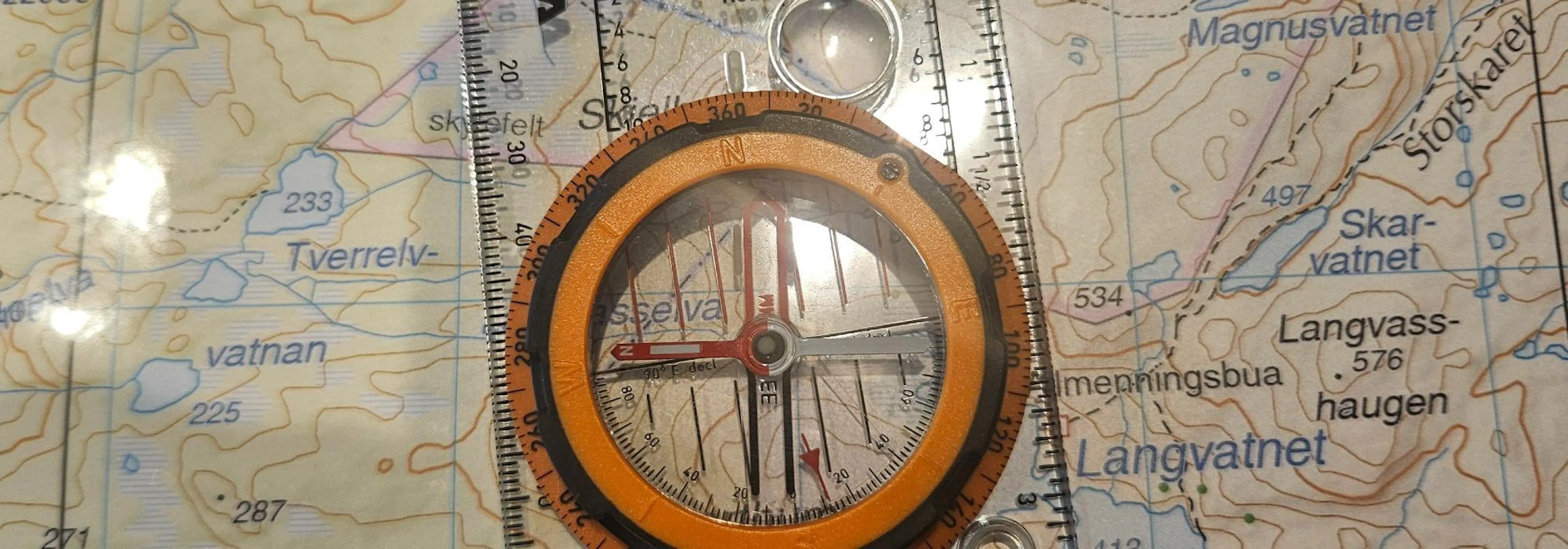 Kart og kompass
