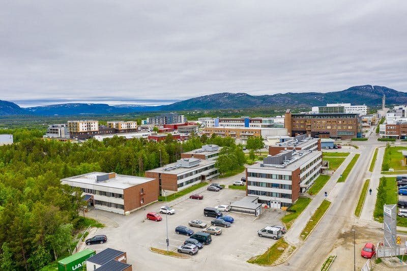 Nyland bolig Alta hybel leilighet kollektiv ute drone