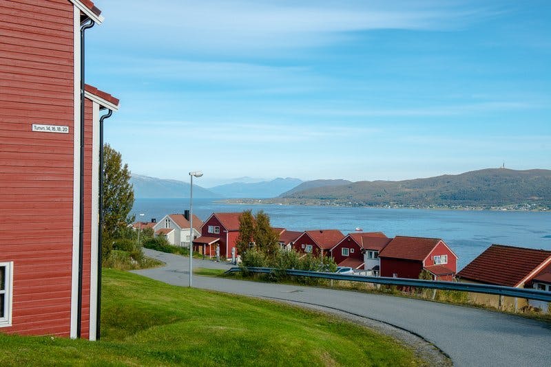 Orndalen bolig Tromso leilighet hybel ute sommer 4