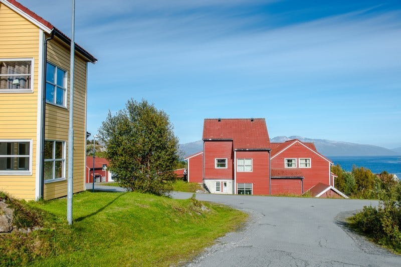 Orndalen bolig Tromso leilighet hybel ute sommer