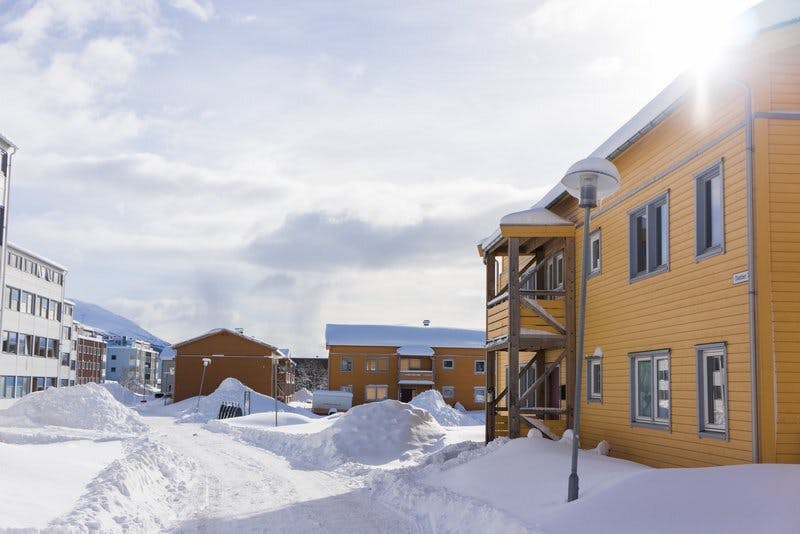 Prestvannet bolig Tromso leilighet ute