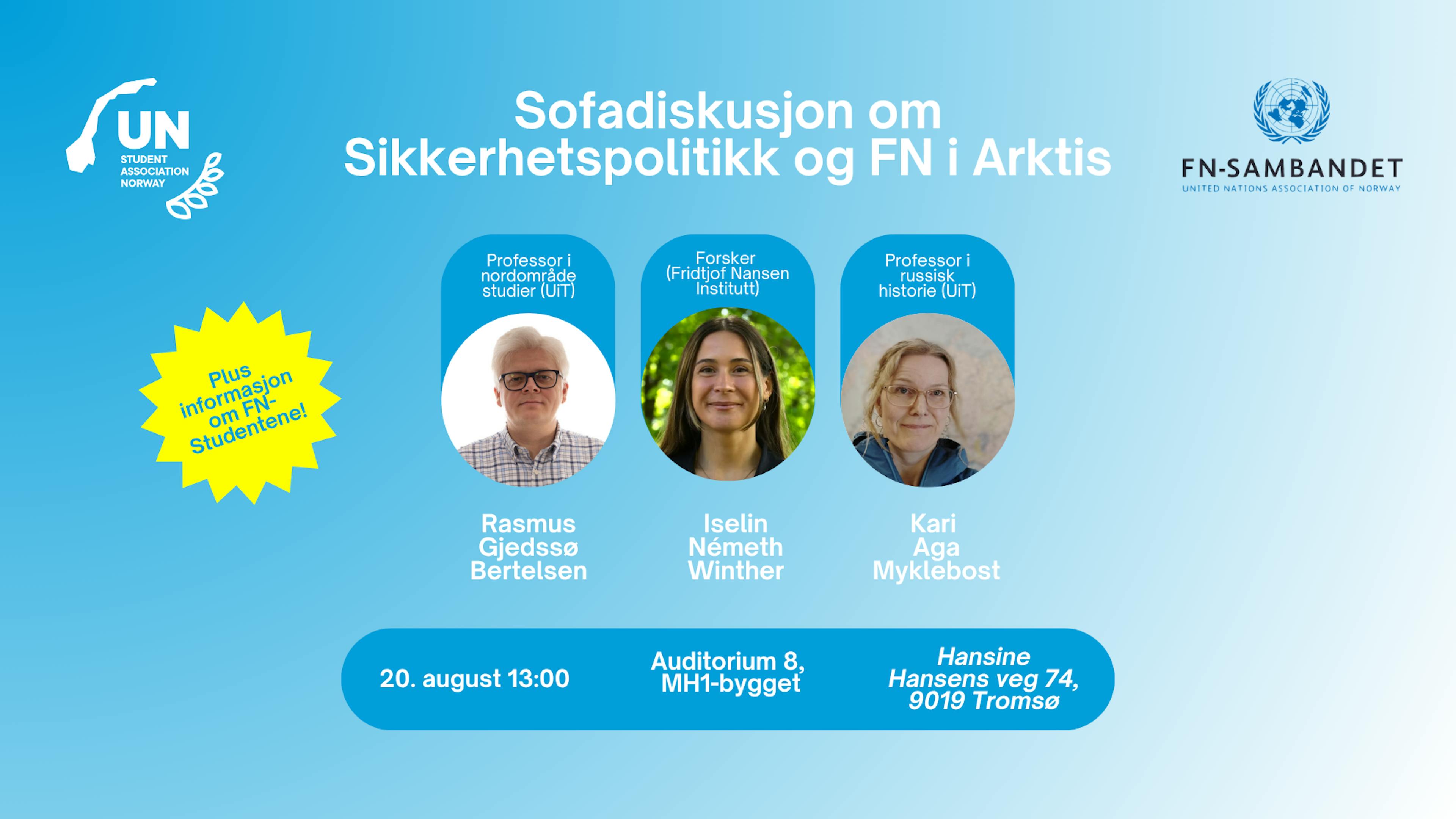 Professor i nordområdestudier Ui T