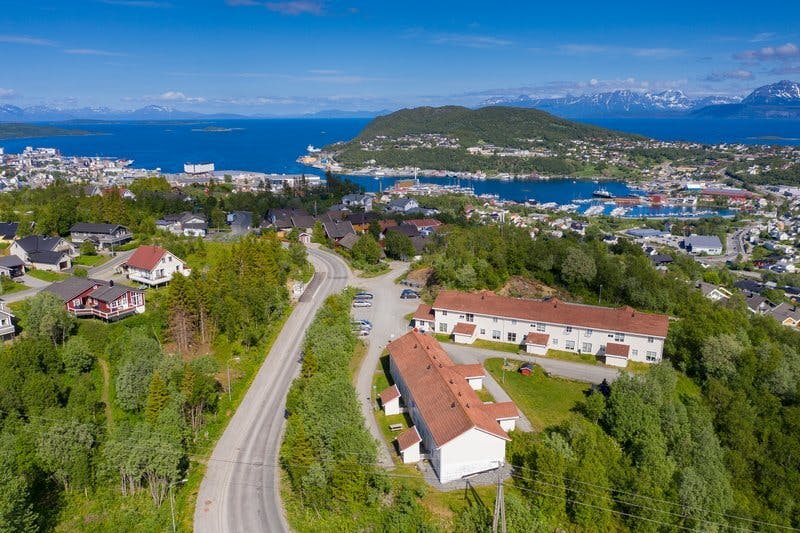 Radyrveien Harstad bolig hybel leilighet ute drone