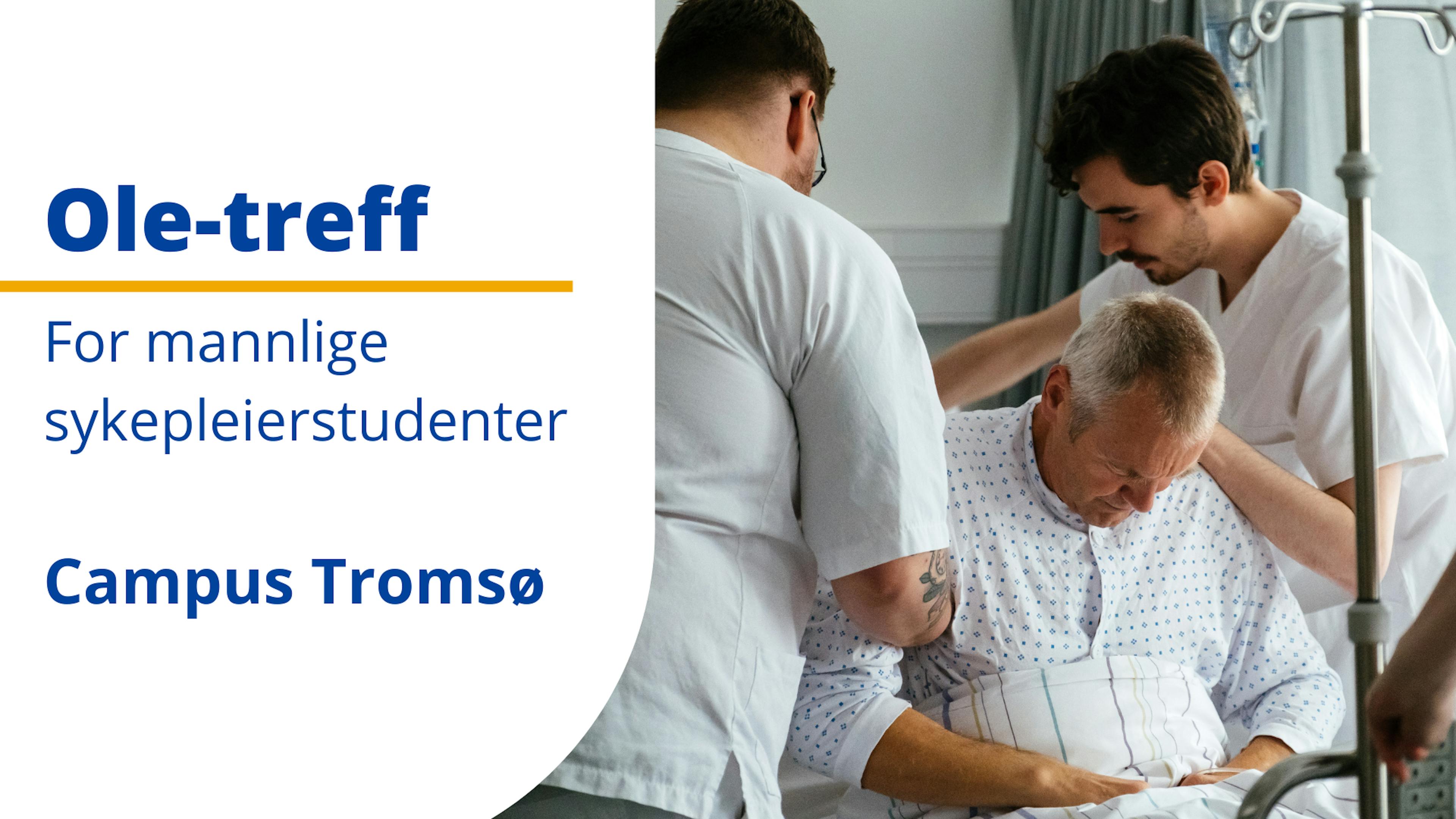 Samling for mannlige sykepleierstudenter