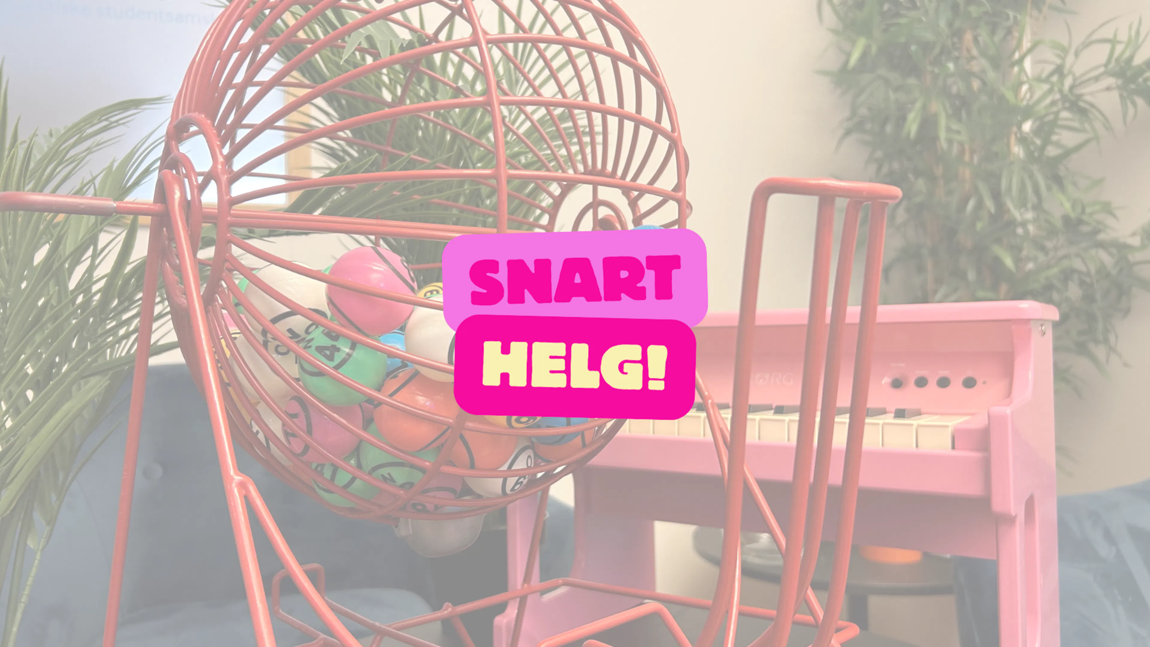 Snart helg musikkbingo