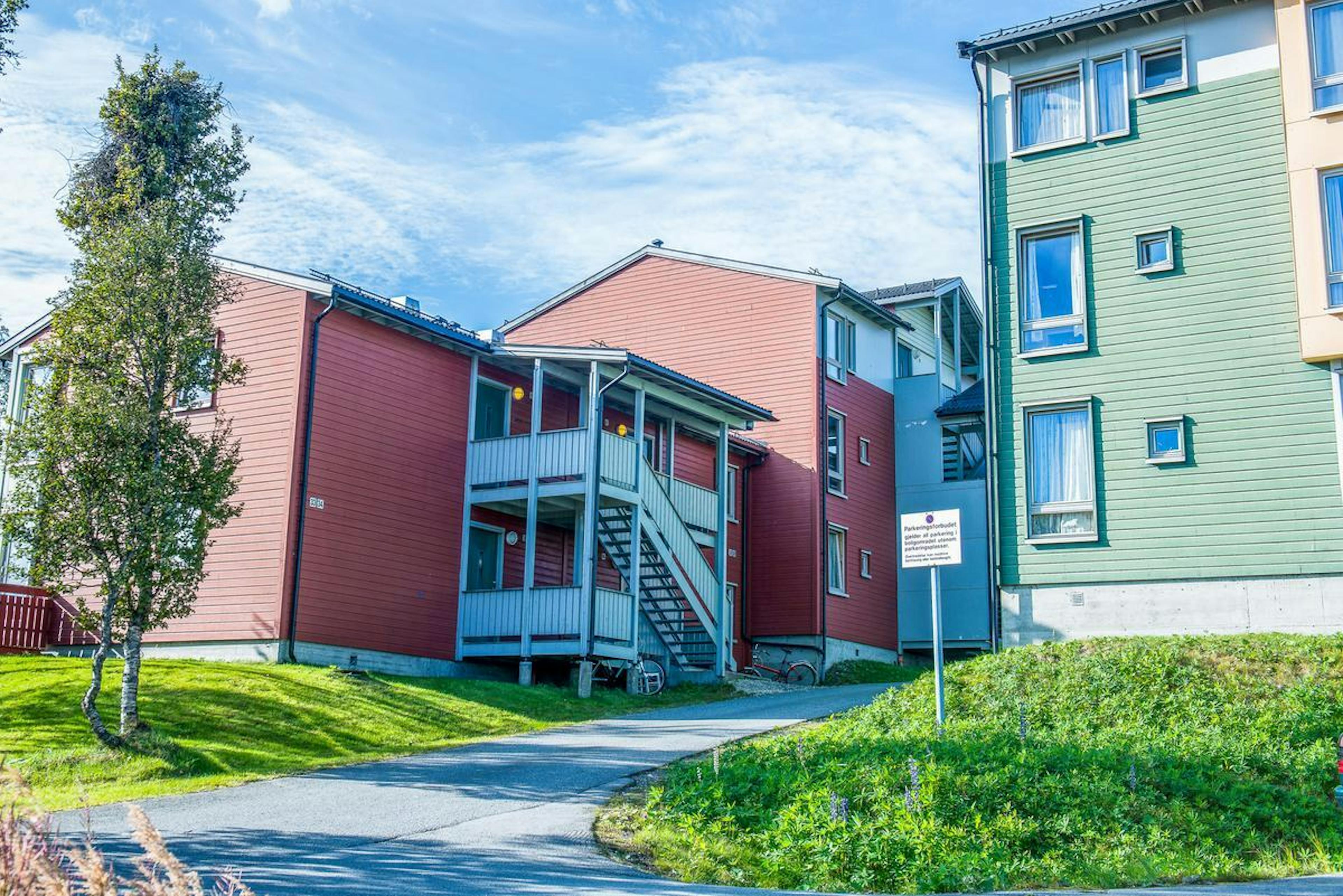 Stakkevollan bolig Tromso leilighet hybel kollektiv ute large