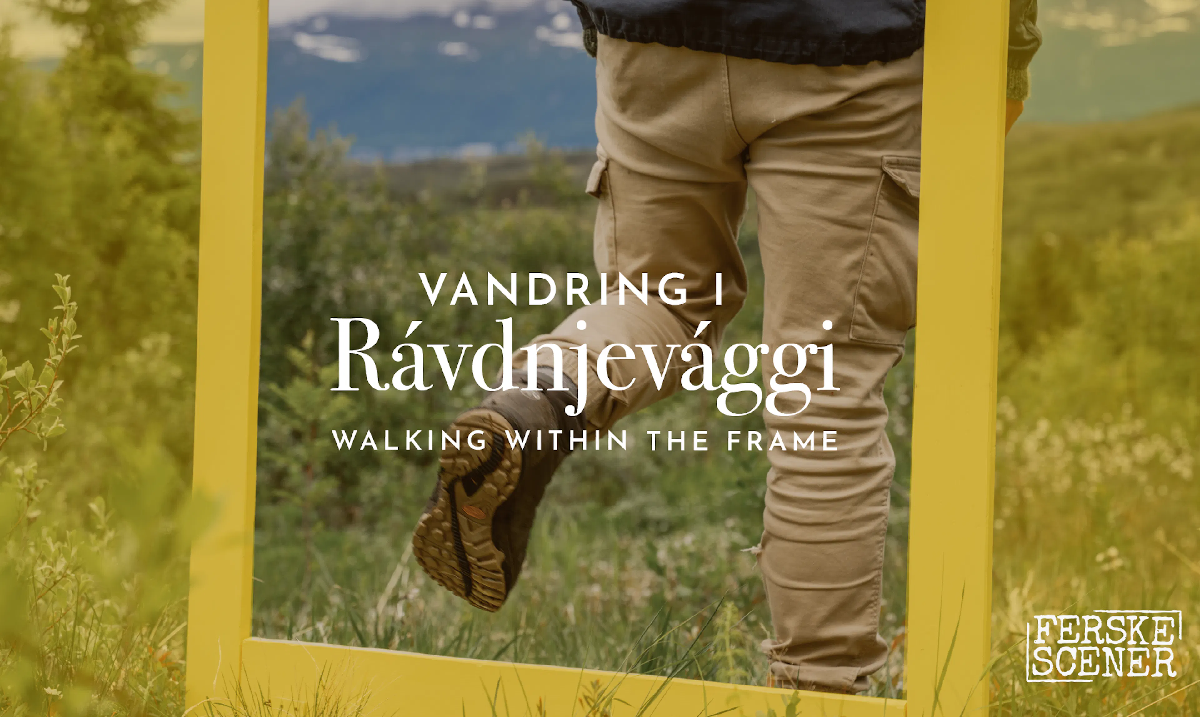 Studentkalender header Ferske Scener Vandring Ravdnjevaggi