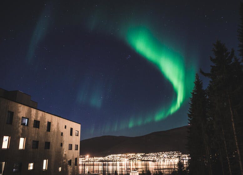 dramsvegen nordlys
