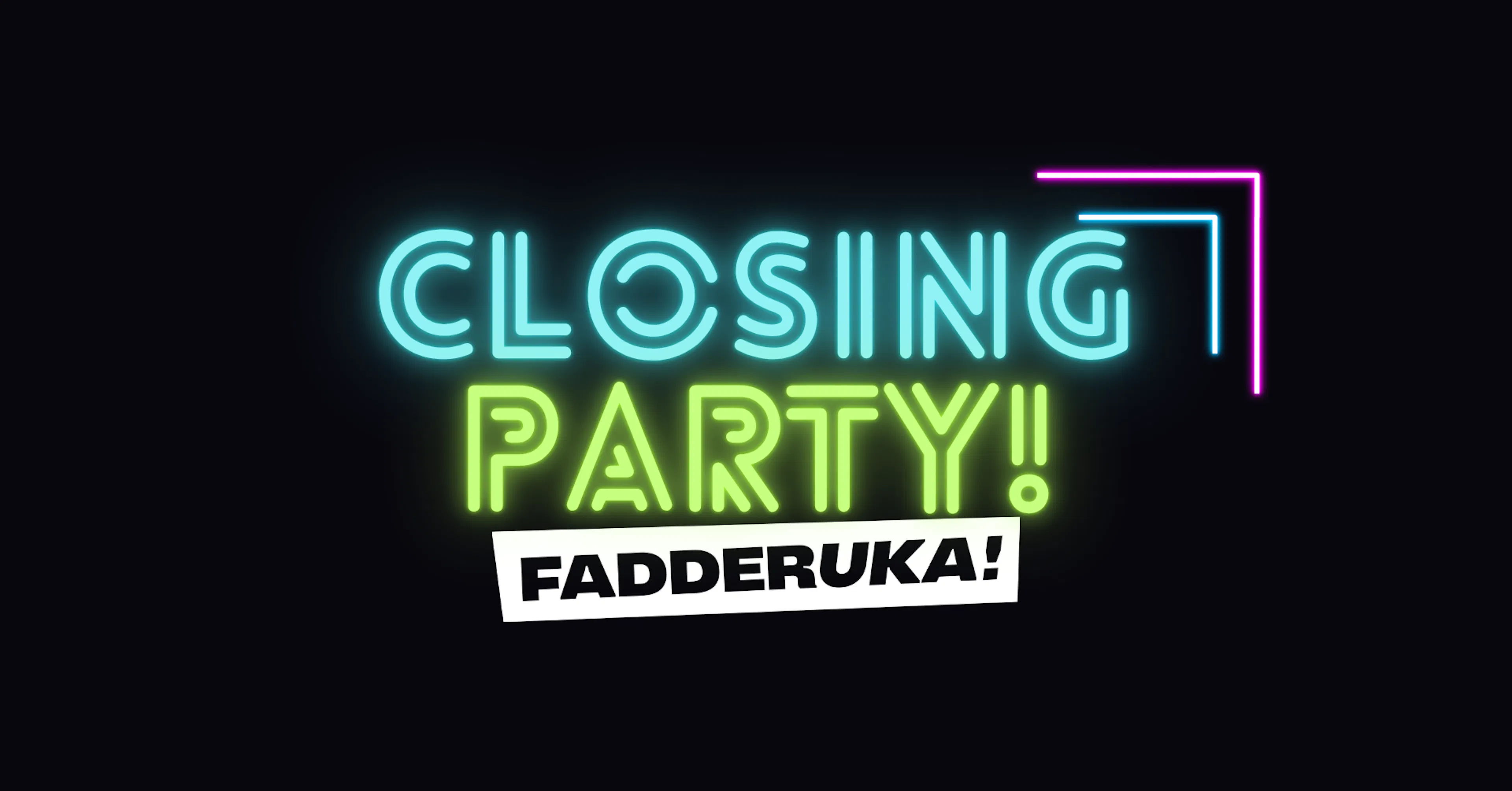 Cdlosing party