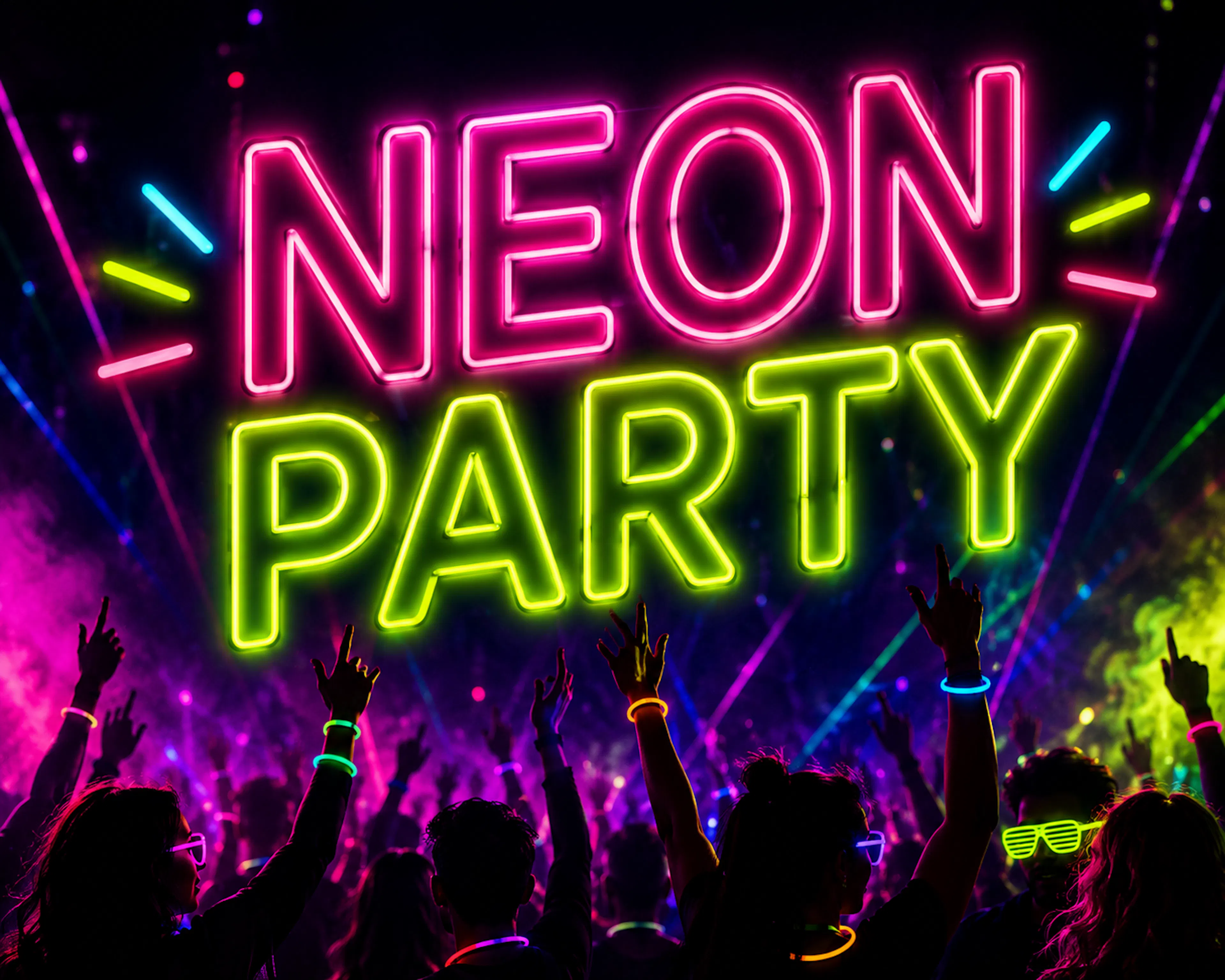 Neon party
