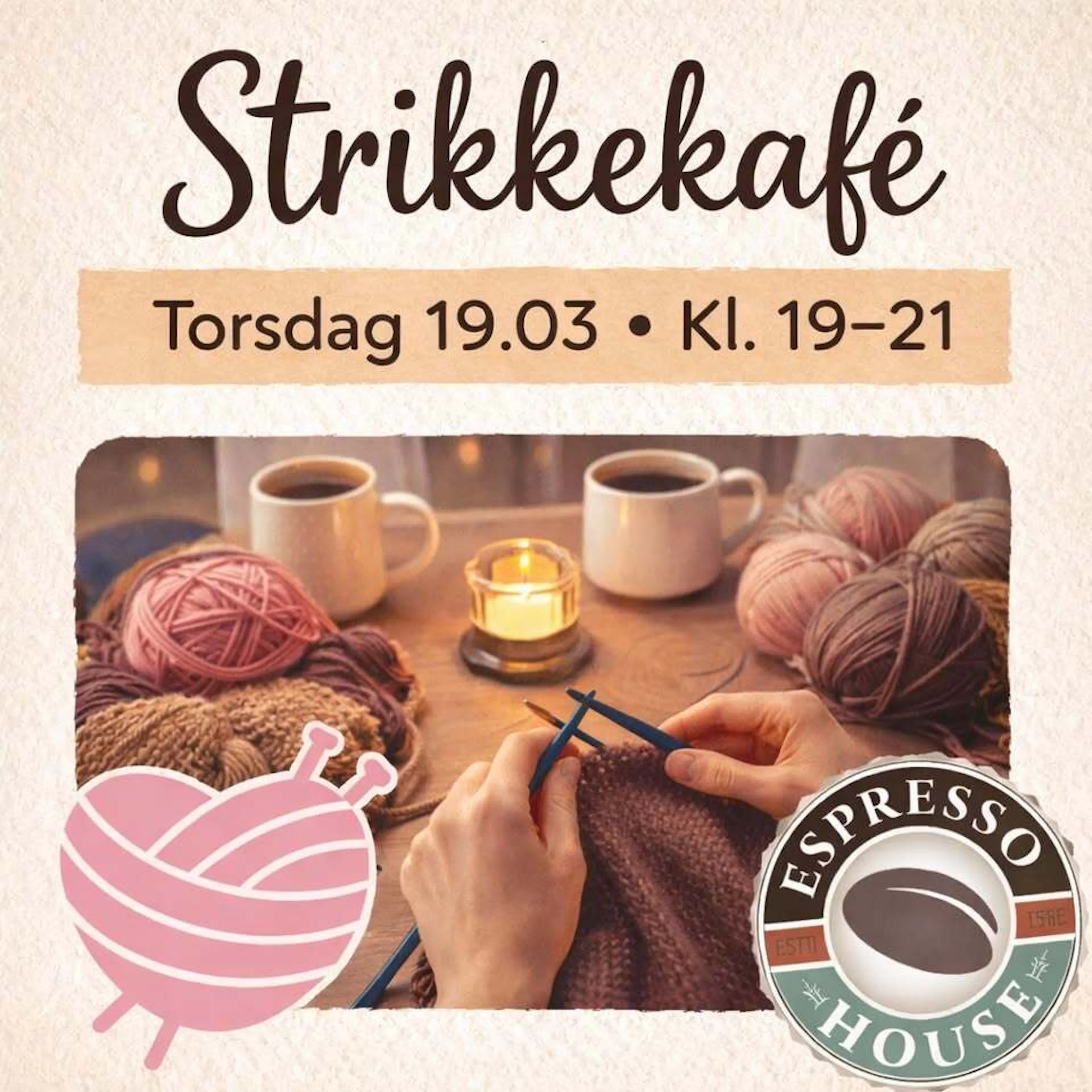 Strikkekafe